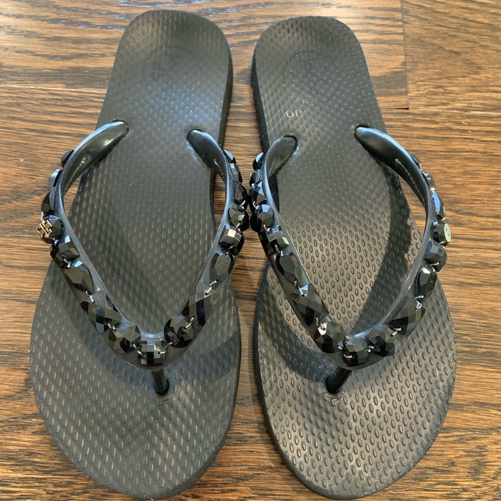Tory Burch Jeweled Flip Flop